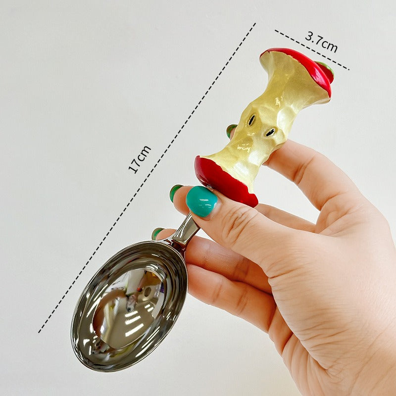 Hello Kitty Cute Spoon Set - 304 Stainless Steel with Cartoon Resin Handle