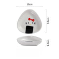 Hello Kitty Shaped Ceramic Dipping Dishes | Multi‑Use Kawaii Trinket Sauce Plates